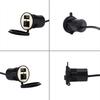 Waterproof Motorcycle Handlebar USB Charger 12V 5V-1.5A Moto Adapter Power Supply Socket For Phone Mobile Motorbike Accessories