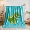 Coral Fleece Baby Blanket: Single-Layer Flannel, Ideal Gift & Cover for Children