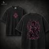Cursed King Anime Shirt, Dark Manga Back Print Tee, Vintage Washed Comfort Colors 1717