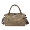Retro Tote Bag Women's Spring New Fashion Frosted Shoulder Bag Large Capacity Commuter Crossbody Bag