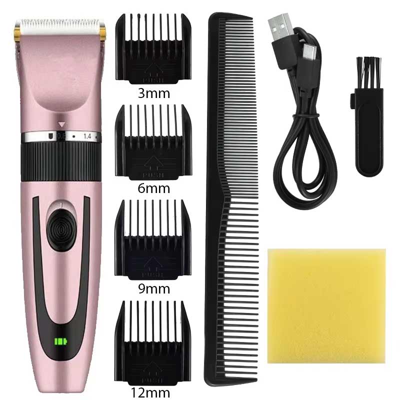 Electric Shaver, Electric Beauty Trimmer, USB Rechargeable Shaver, Low Decibel Professional Animal Hair Clipper