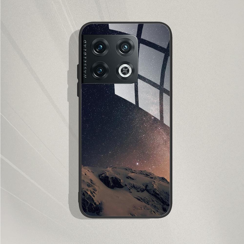 Phone Case For OnePlus 10 Pro Cases Tempered Glass Case Cute Fundas Coque For OnePlus 10T 10 Pro Back Cover Case One Plus 10 T
