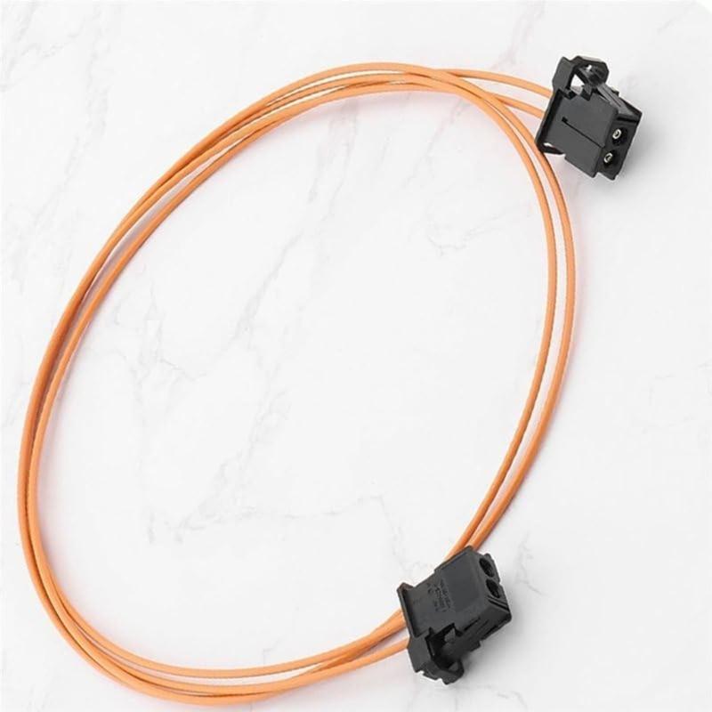 MOST Fiber Jumper Cable Optical Fiber Cable for Vehicle Bus Troubleshooting, Molded End Service Lead for Fault Checks In Selected Car Fiber Bus