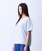 ADERNM Natural Sprinkle Round Neck T-Shirt White Melange