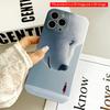 2DFlat Giant Bear and Little Girl In Snow All Inclusive Film Hard iPhone Case, Compatible with iPhone 18 Pro Max 17 16 15 14 13 12 11