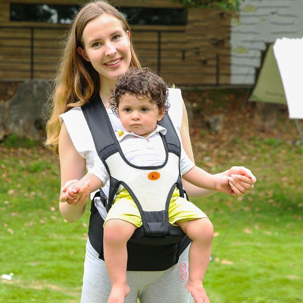 Safety Ergonomic Baby Carrier Foldable Infant Wrap Sling Seat Newborn Hipseat Carrier  Kangaroo Bag