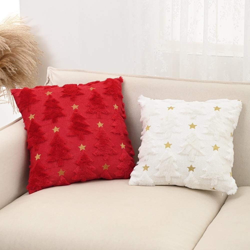 Decorative Xmas Pillowcase Christmas Tree Pillow Case New Pillow Covers  Party Decor