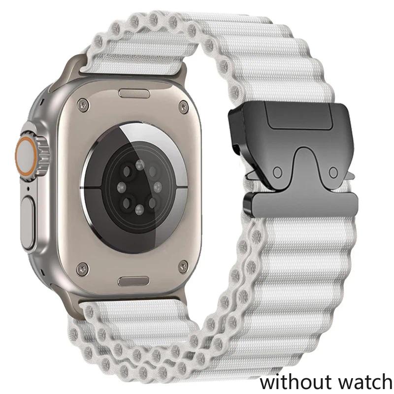 Nylonarmband für Apple Watch Armband Ultra 2 49mm 10 9 8 7 46 45mm 41 44mm Offroad-Sport Armband für IWatch Serie 6 SE