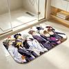 Food Wars! Shokugeki no SomaS Floor Mat Bedroom Carpet, Bathroom Foot Mat, Doormat, Non-Slip Absorbent Multi-Use