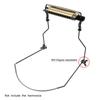Spring-tension Mouth Organ Stand Sturdy Frame Harmonica Neck Holder  Guitar Accessories