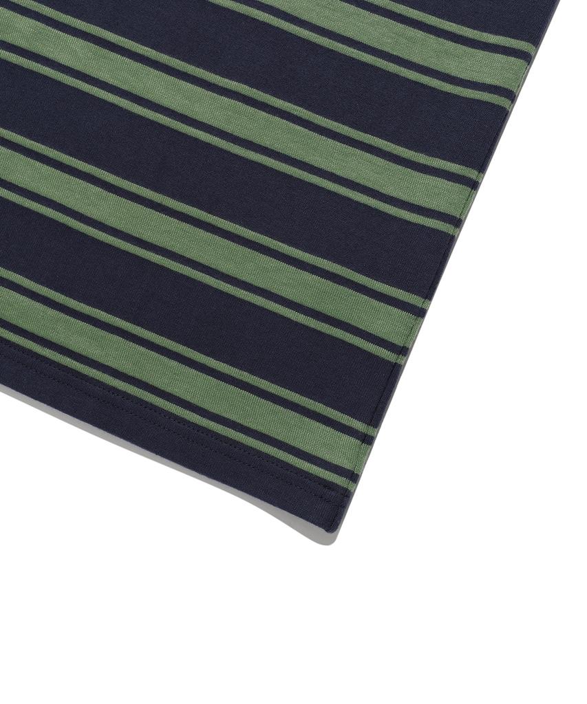 NICEGHOSTCLUB Multi Stripe 3Star Tee_Navy(Ng2Gmut540A)