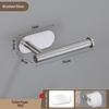 Durable Towel Holder Self-Adhesive No Drilling Bathroom Hook Stainless Steel Bathroom Organizer Kitchen Storage Rack