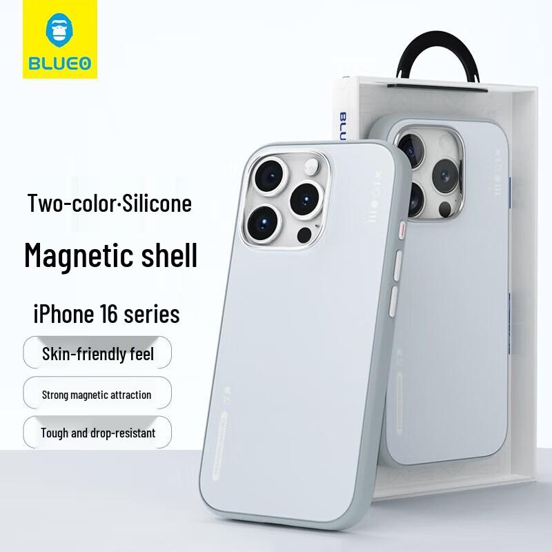 

Apple iPhone 15 Pro Max Dual-Color Silicone Phone Case