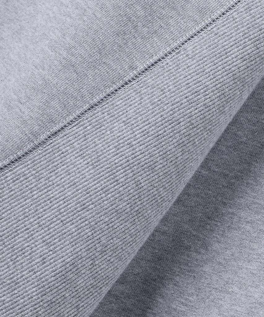 Dimiteulibeullaeg Four Seasons Essentials Sweatshirt_Crop Melange