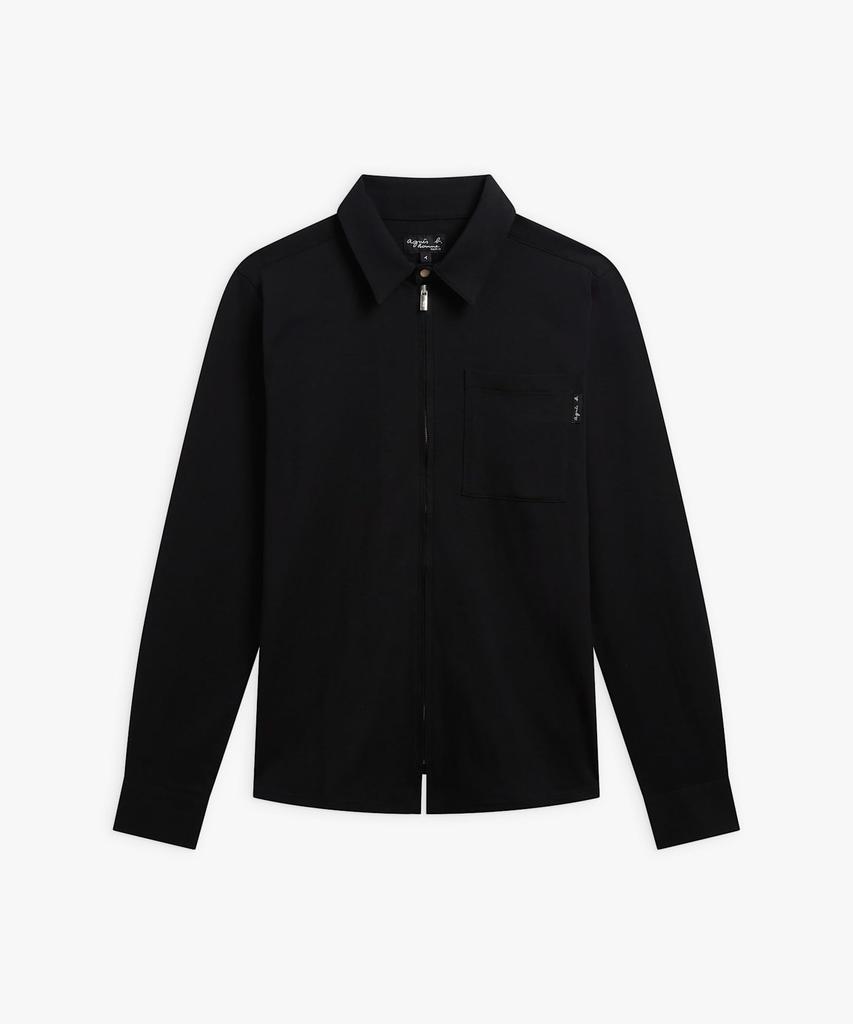 agnes JIB3 CHEMISE Size 1 Black b. Men's Shirt, (M),