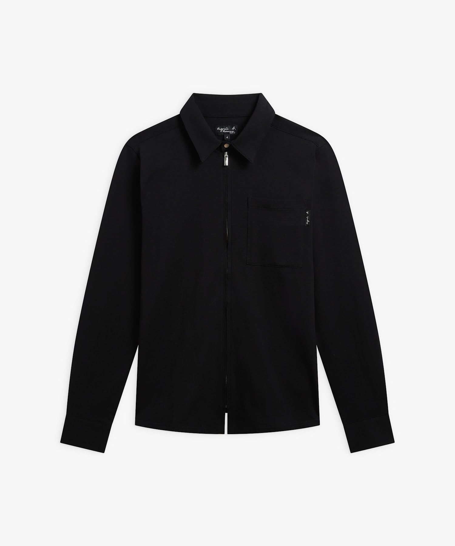 

agnes JIB3 CHEMISE Размер 1 Черный b. Мужская рубашка, (M), чёрный