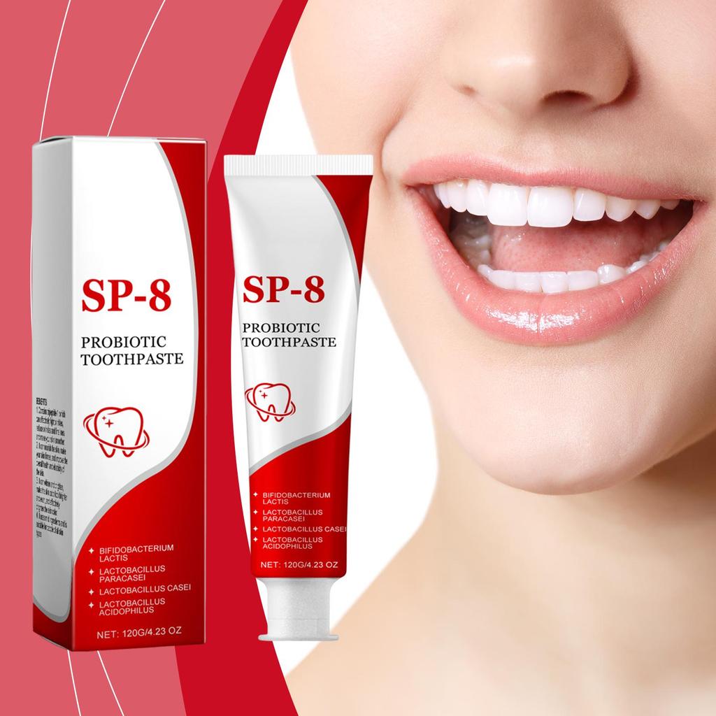 Oralhoe Mátová čisticí zubní pasta jemně čistí zuby od skvrn a žloutnutí, čistí a pečuje a zanechává dlouhotrvající svěží vůni.