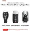 PU Car Key Case Cover Shell Fob For Mercedes Benz A B C E Class GLS GLA GLK GLC CLS CLA AMG W204 W205 W212 W463 W176 Keychain PD1