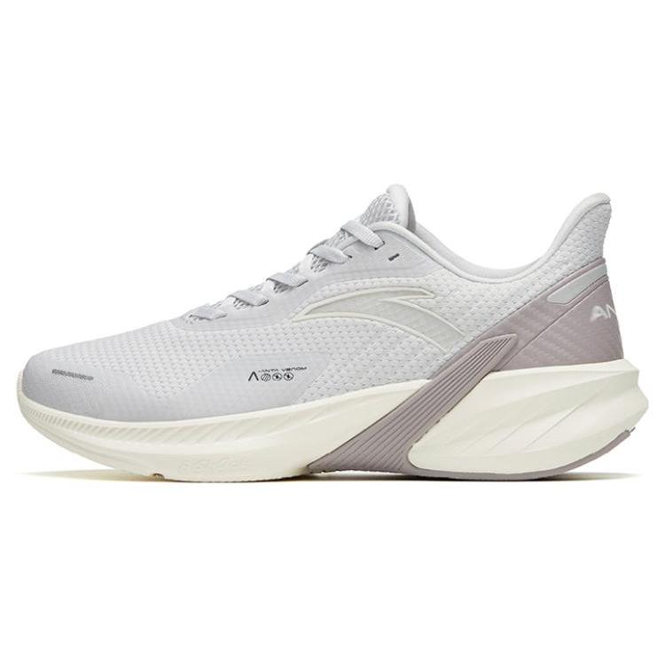 New Anta DuCi4 Cushioning Anti Slip And Wear Resistant Low Top Running Shoes Women's Sand Grain Gray 122315520-4