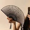 Ancient Style Bamboo Folding Fan: Classical Chinese Dancing and Photography Prop