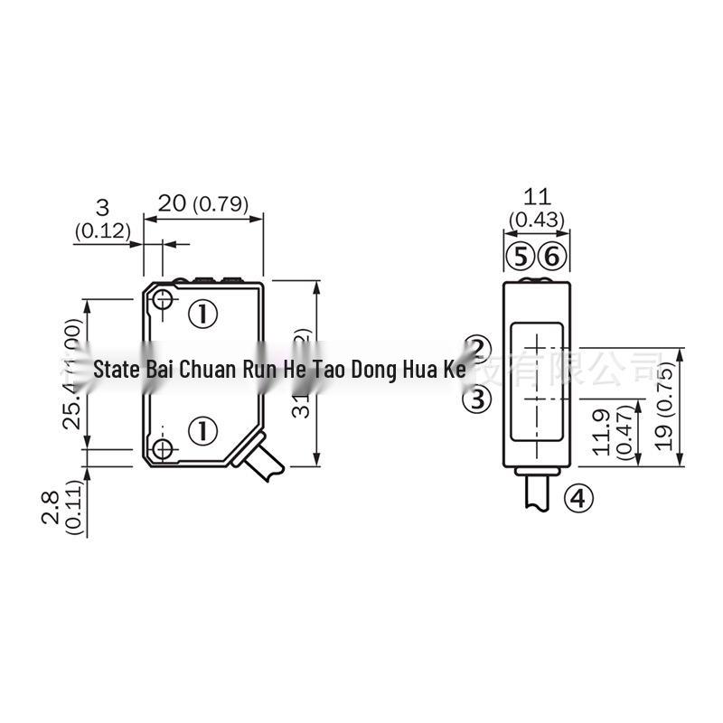 WL100-2P1429 Sick Mini Photoelectric Sensor 6052384 - Brand New, Original WL100-2P1429