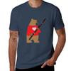 Bear playing bassoon TShirt anime t shirts oversize TShirt