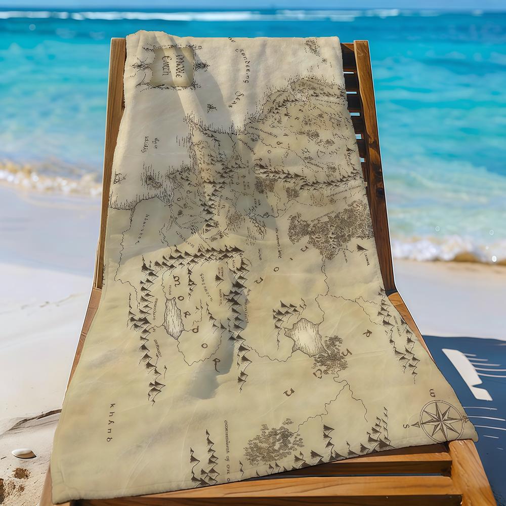 Movie The Lords Of R-Rings Towel Beach Towel Travel Lightweight Skin Friendly For Pool Beach Camping Cruise Summer