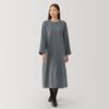 MUJI Women's Brushed Pullover Long Sleeve Dress, Gray, Size BC2KSA4A, Women's XXL
