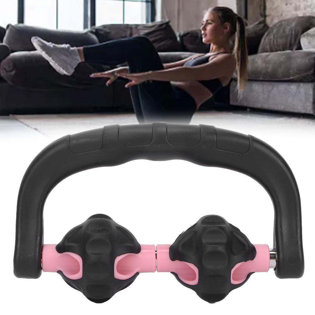 Massage-Rolle Handheld Triggerpunkt Muskel Körper Bein Tiefengewebe Massagegerät Rolle Rosa