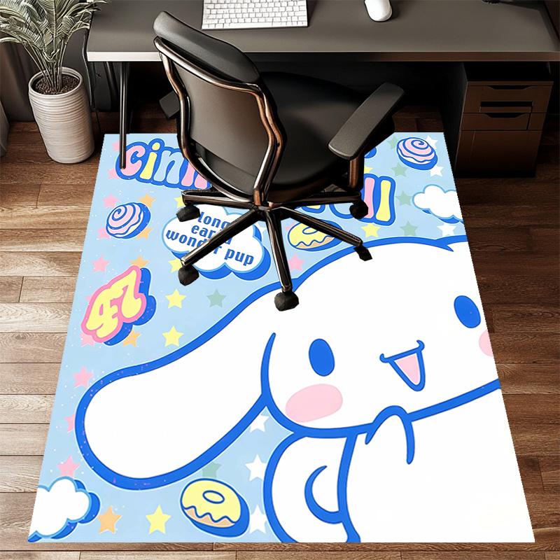 1pc Sanrio Cinnamoroll3 Design Printed Area Rug Carpet for Bedroom Living Room Home Decor Rugs Mat Non Slip Mat Rug for Bedside