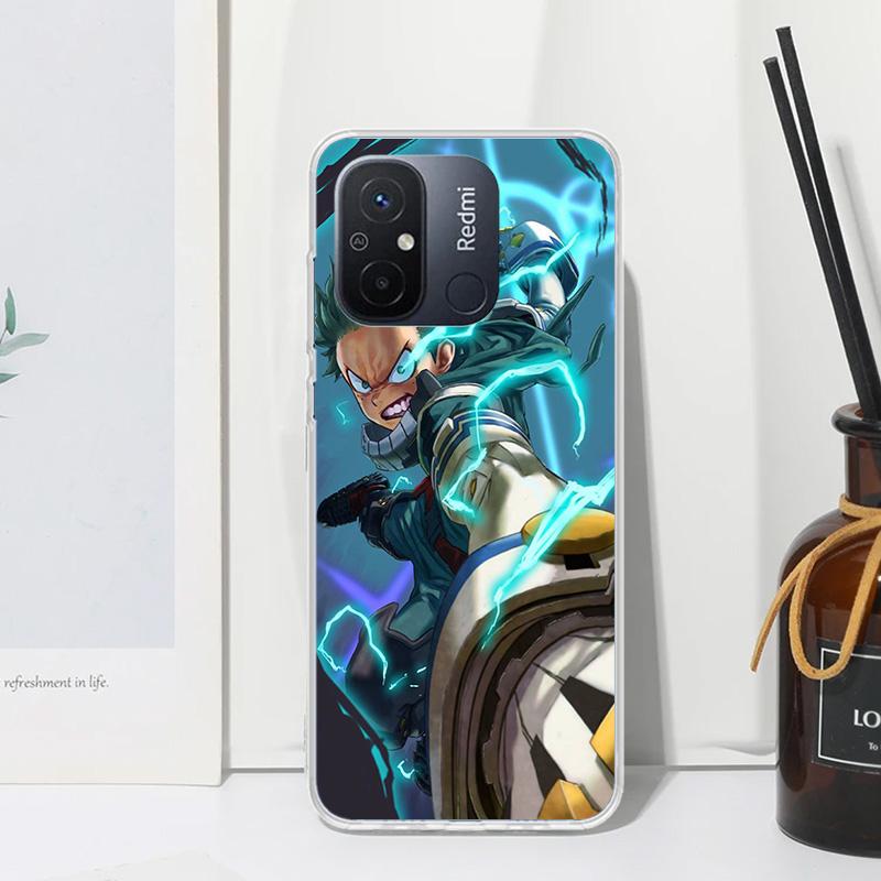 

My Hero Izuku Deku Phone Case For Xiaomi Redmi 14C 13 13C 12 12C 10 10A 10C 9 9A 9C 9T 8 8A 7 7A 6A 6 Pro K80 K70 K60 K40 K20 12 Redmi 10A