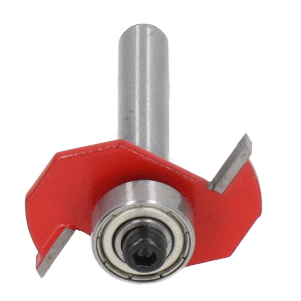 Slot Cutter Router Bit Tungsten Steel Alloy Straight Edge Slotting Cutter 14 Shank 532