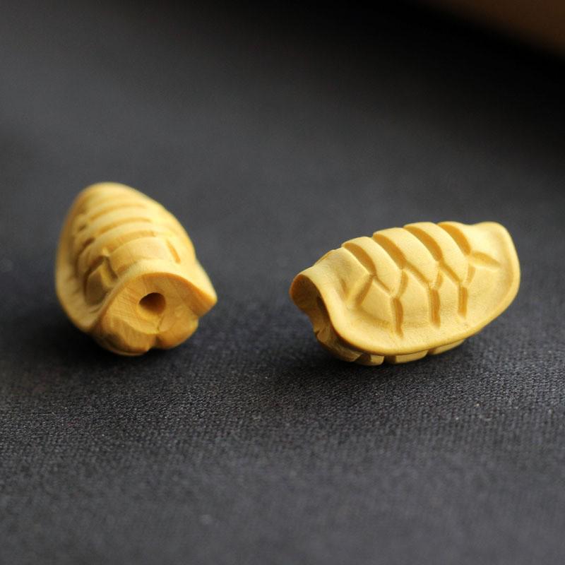 

Boxwood Turtle Shell Handmade Jewelry Accessories - Wooden Wenwan Handicrafts.