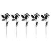 5 Pcs Artificial Flower Decoration Room Halloween Window Decorations Spiders Fake Flowers for Rose
