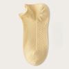 Female Spring and Summer Thin Cotton Mesh Breathable with Shallow Mouth Socks
