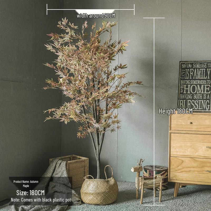 Luxury Fiddle-Leaf Fig Artificial Tree - Large Indoor Potted Plant Decor.