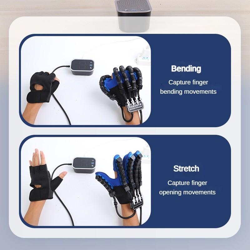 Nový robot pro rehabilitaci ruky Plně automatická rehabilitační tréninková rukavice Pooperační zotavení Nástroj pro cvičení prstů