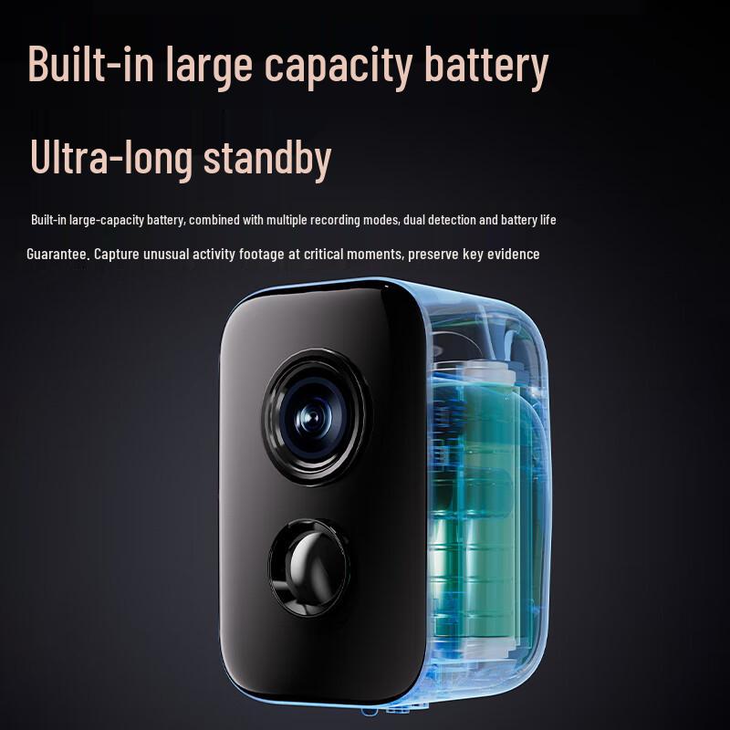 MingSheng 5MP 360° Cordless Home Security Camera with 4G/WiFi (CN Version)