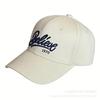 Spring and summer new letter embroidered baseball cap men's and women's fashion versatile trend sun hat travel sun protection cap