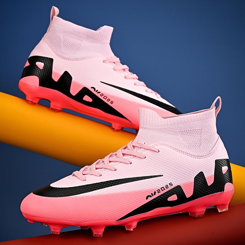 Indoor Fast Men Football Shoes Outdoor Turf Football Field Boots Society Cleats Soccer Shoes Professional Sneaker High Quality