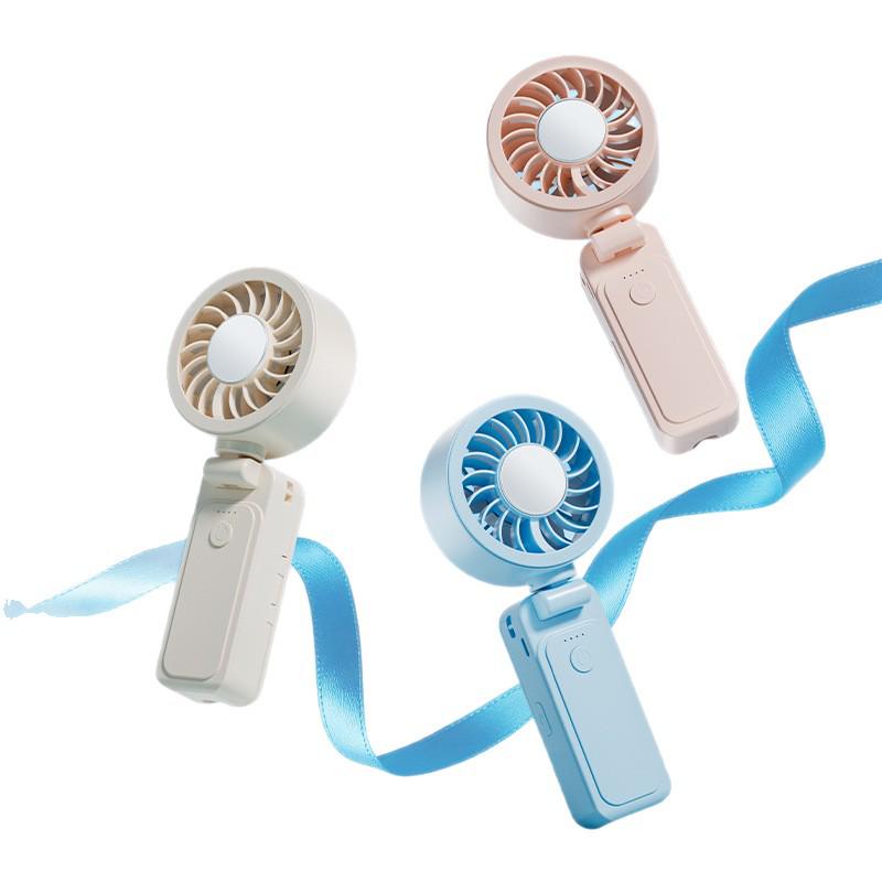 Portable Clip-on Fan with USB Charge and Semiconductor Cooling for Dorms