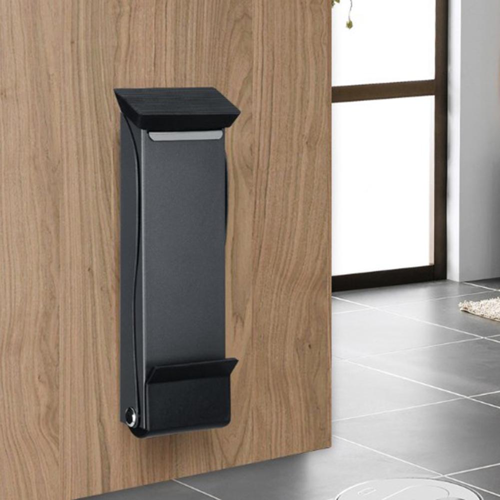 Foldable Door Stopper Door Stop Anti-collision Door Stops Holder Windproof Door Block Hardware Folding Foot Door Positioner