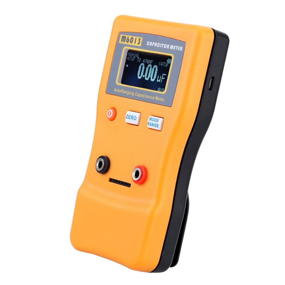 M6013 ESR Capacitance Ohm Meter Professional Measuring Capacitance Resistance Capacitor Circuit Tester Capacitor Tester