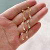 New Fashion Gold Color Leaf Earrings For Women Exquisite Mini Set Cubic Zirconia Wedding Ear Zircon Noble Pendant Gifts