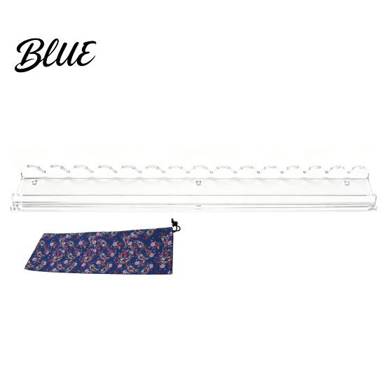 Mahjong Accessory 1/4Pcs Rack with Magnetic Pusher & Storage Bag Scalloped Acrylic Mah Table Organizer Jongg Tile Holder Bar Gift for American