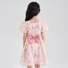 Girls' Chiffon Tulip Big Bow Summer Dresses