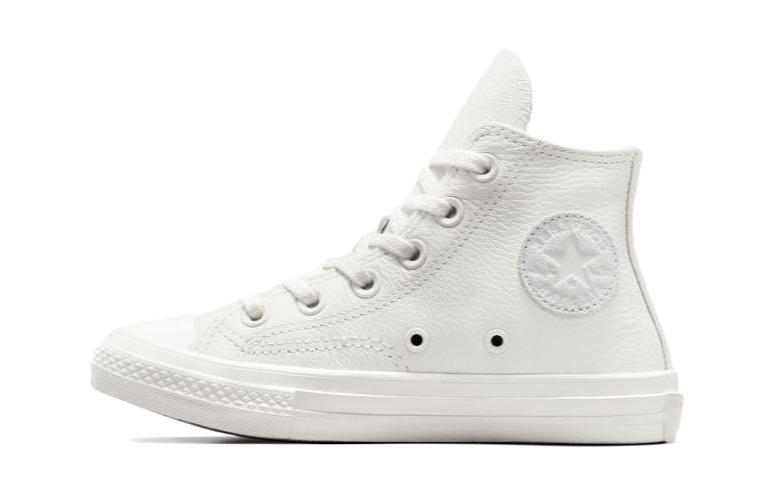 Converse Chuck 70 Износостойкие Дышащие Высокие Детские Кеды Белые A06801C 30