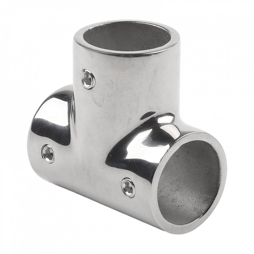 316 Stainless Steel Three Way Tee Connector for Shipbuilding and Marine Use