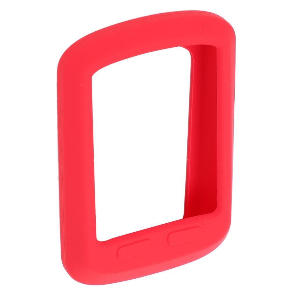 Fahrradcomputer Silikonhüllen Fahrradcomputer Schutzhüllen aus Silikon mit HD-Folie für Bryton420Rot