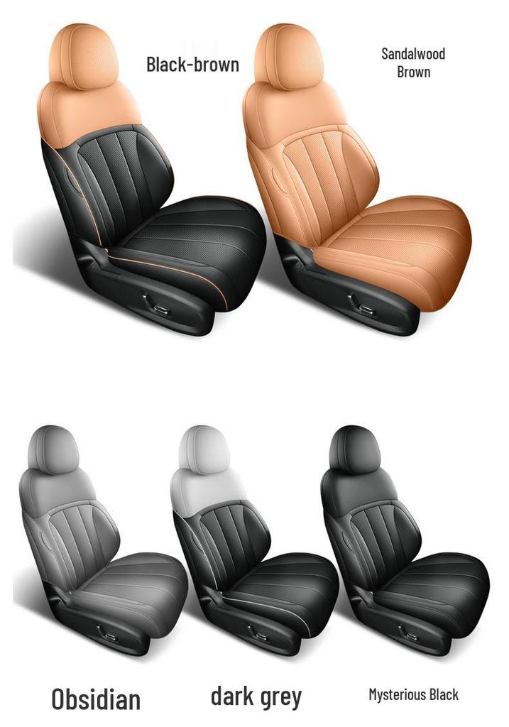 Geely Galaxy E8 25 Models Leather Car Seat Cushion - All-Season Full Surround Cover